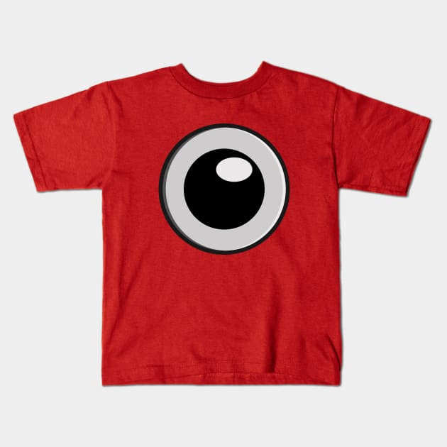 one eyed Kids T-Shirt by anto R.Besar